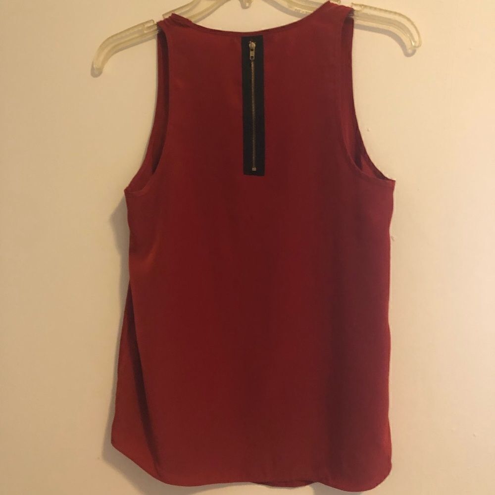 Forever21 Small orange Tank top - Picture 2 of 9